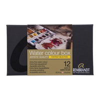 Rembrandt aquarelverf Portretselectie, 12 napjes