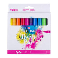 Royal Talens Ecoline Brush Pen basiskleuren, set van 10