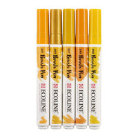 Royal Talens Ecoline Brush Pen set Earth, 5 stuks – afbeelding 5