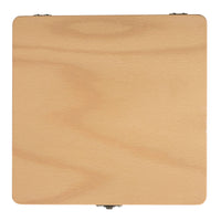 Houten kistje voor aquarelverf Umton met porseleinen palet – afbeelding 3