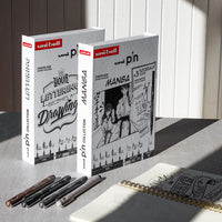 UNI PIN Starter Case cadeauset 9-delig – fineliners en brushpennen – afbeelding 3