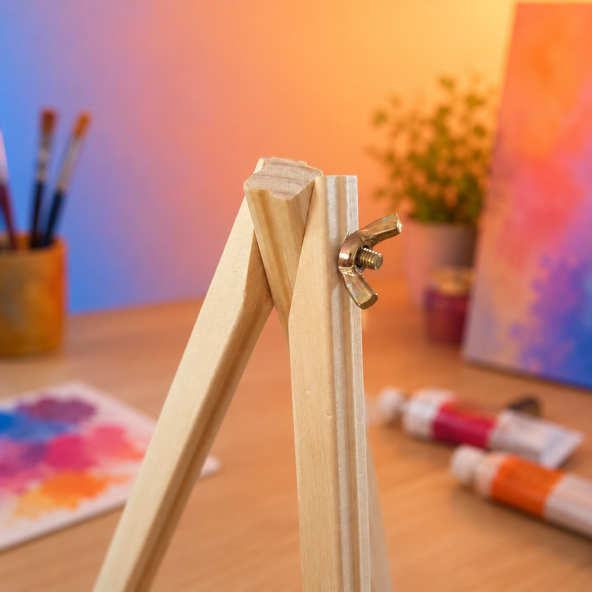 ARTMiE Art Sprout mini-ezel van grenenhout, 29 cm – afbeelding 2