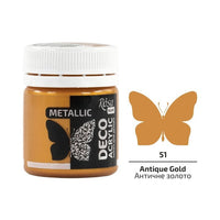 Rosa Talent metallic acrylverf 20 ml, decoratieverf – afbeelding 2