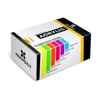 Acrylic Paint Set Kompozit STANDART Fluorescent 6 x 20 ml