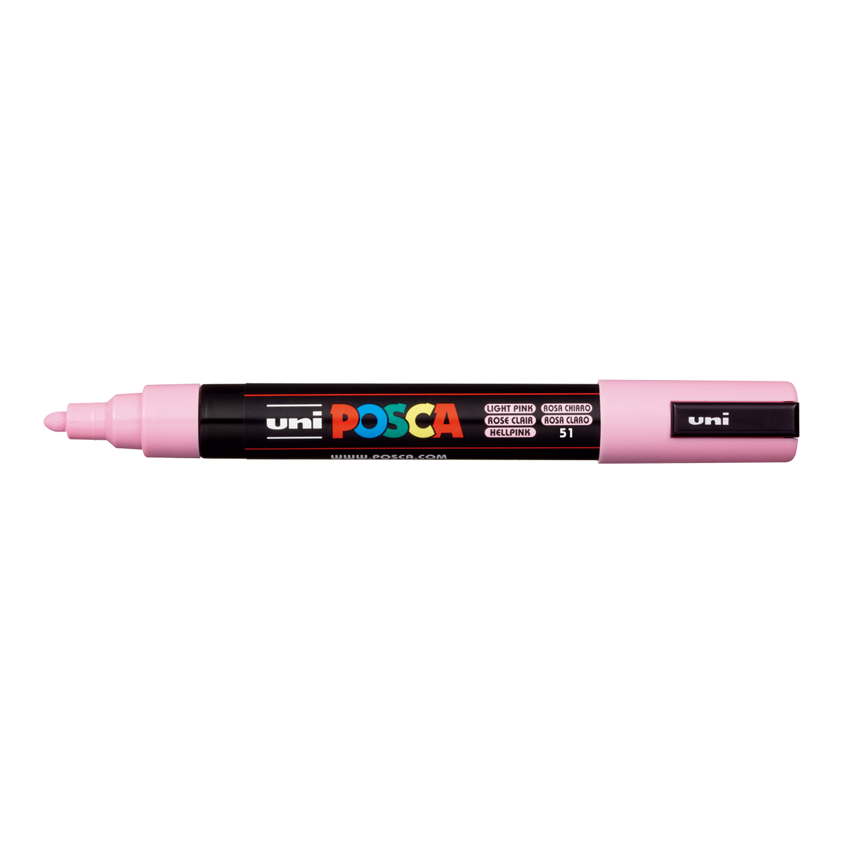 Acrylmarker Posca PC-5M lichtroze (51), 1,8–2,5 mm