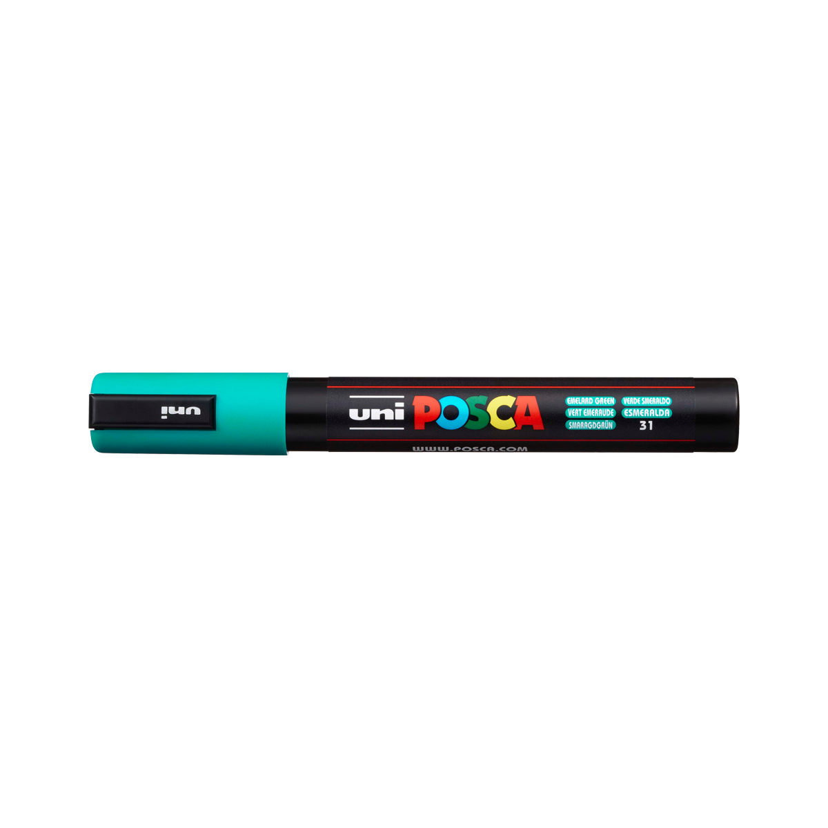 Acrylmarker Posca PC-5M smaragdgroen (31), 1,8–2,5 mm