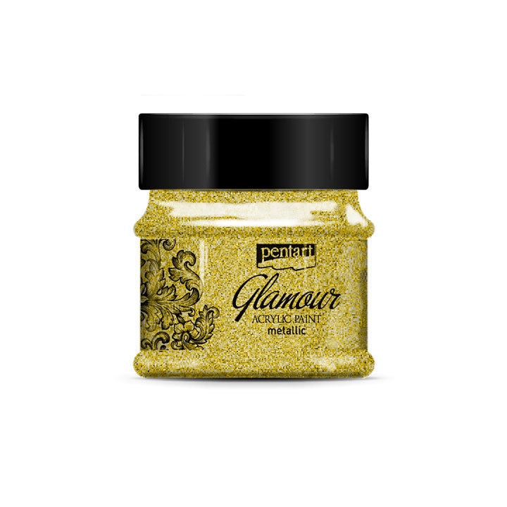 Pentart Glamour metallic acrylverf 50 ml – afbeelding 5
