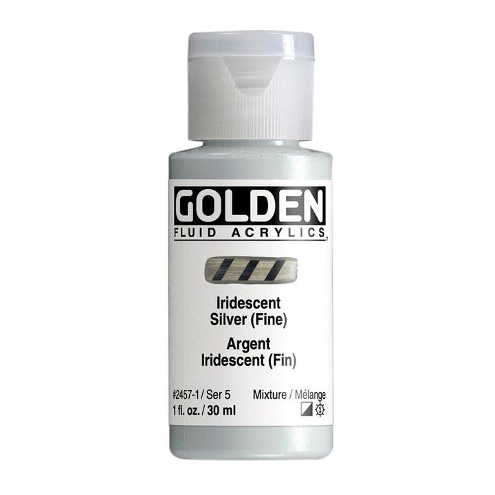 Golden Fluid Iridescent acrylverf 30 ml – afbeelding 4