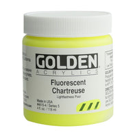 Golden Heavy Body Fluorescent acrylverf 118 ml – afbeelding 2