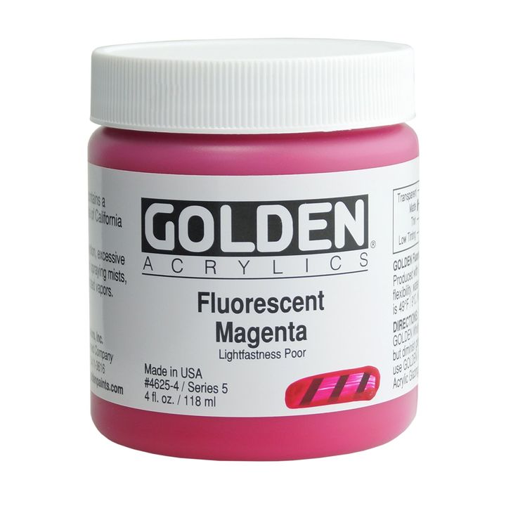 Golden Heavy Body Fluorescent acrylverf 118 ml – afbeelding 4