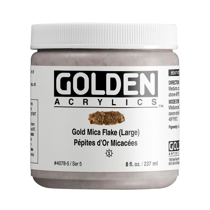 Golden Heavy Body Mica Flake acrylverf 118 ml – afbeelding 7
