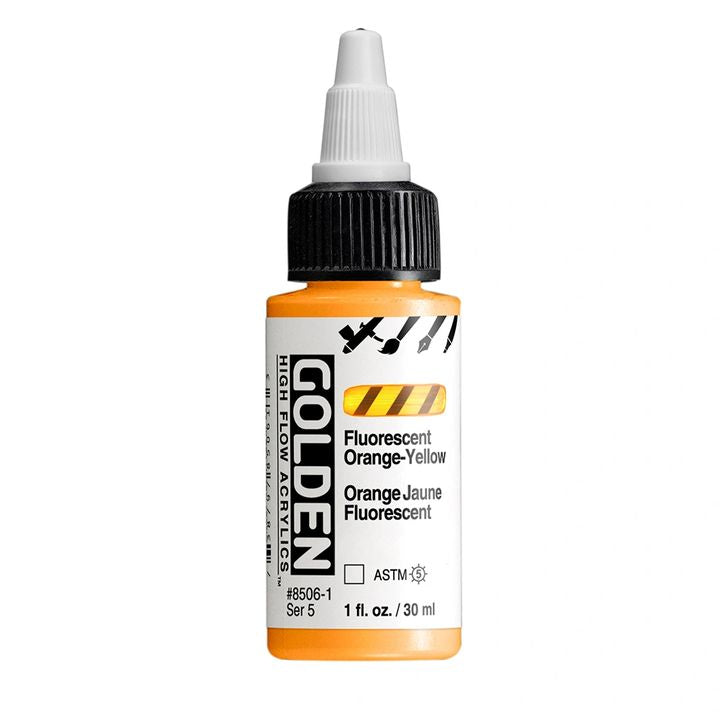 Golden High Flow Fluorescent acrylverf 30 ml – afbeelding 3