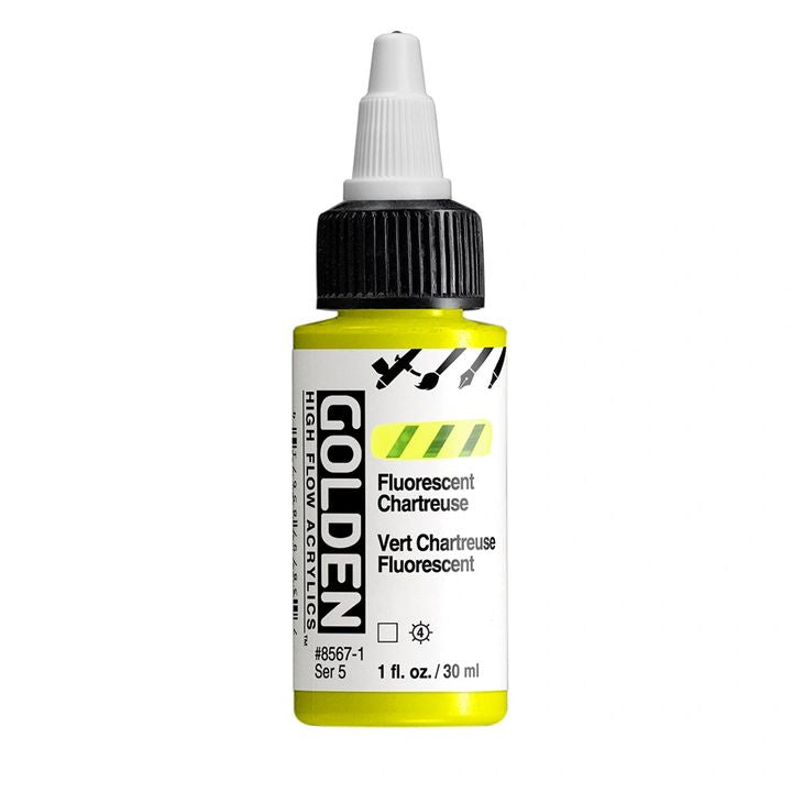 Golden High Flow Fluorescent acrylverf 30 ml – afbeelding 6