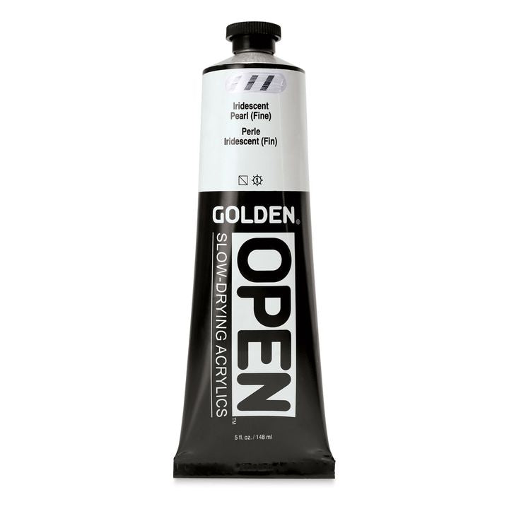 Golden OPEN Slow-Drying Iridescent acrylverf 148 ml – afbeelding 3