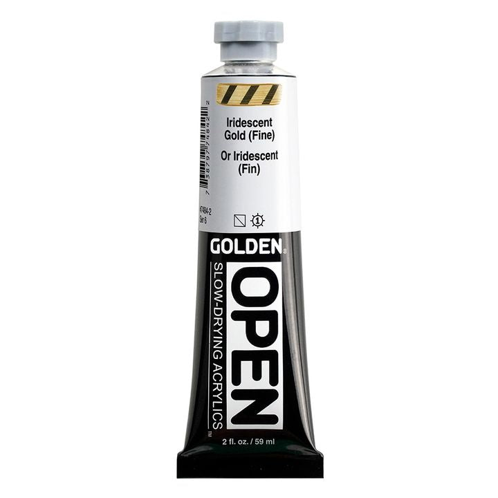 Golden OPEN Slow-Drying Iridescent acrylverf 59 ml