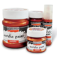 Pentart metallic acrylverf 230 ml – afbeelding 3