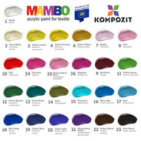 Kompozit Mambo acrylverf voor textiel en leer 50 ml – afbeelding 17