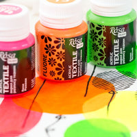 ROSA Talent fluorescerende textielverf 20 ml – afbeelding 2