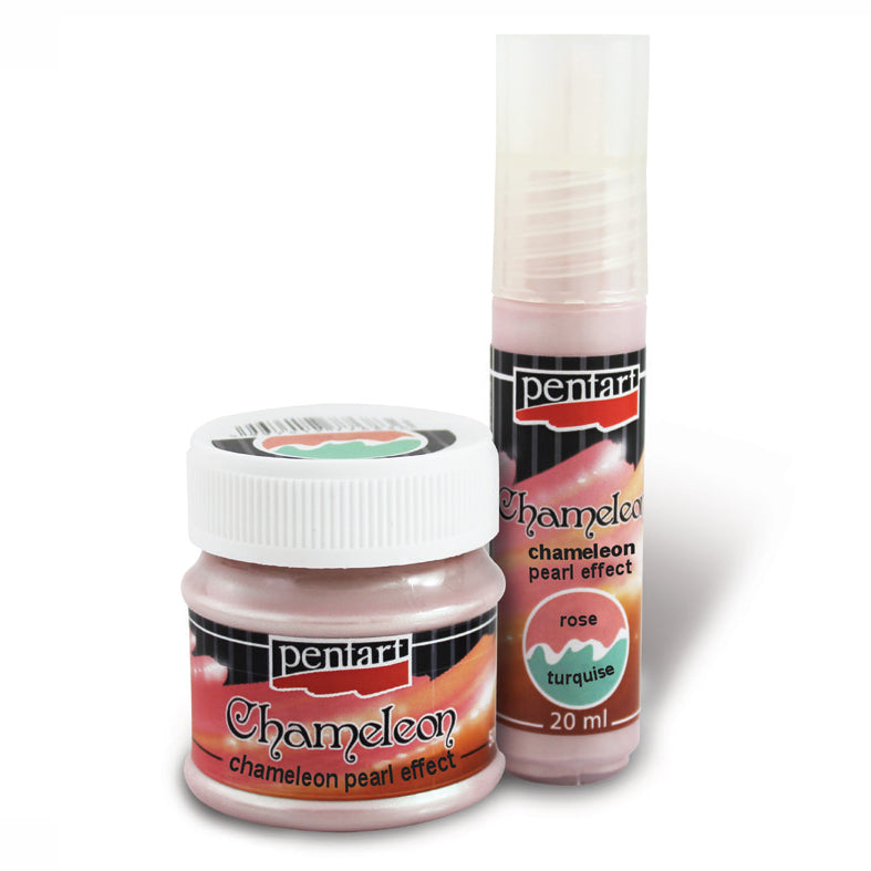 Pentart Chameleon parelmoer acrylverf 50 ml – afbeelding 3
