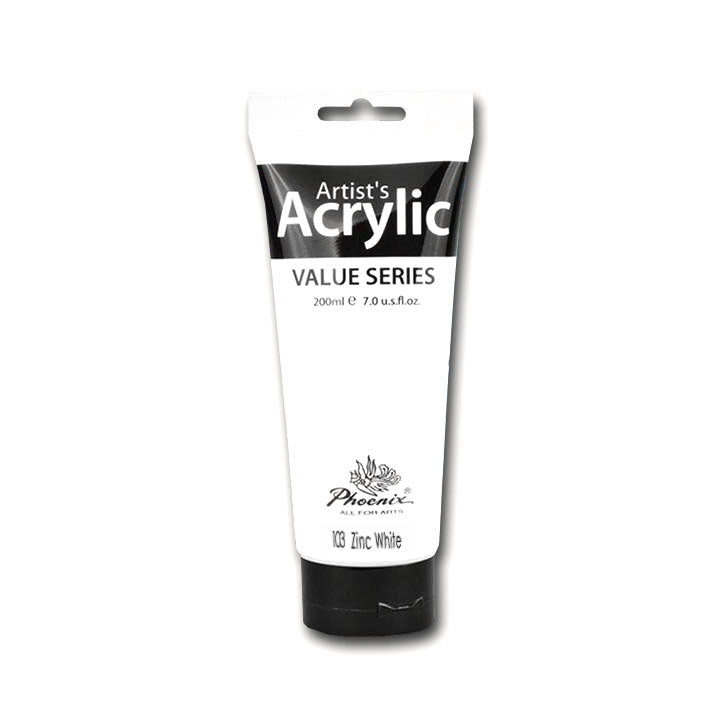 Phoenix acrylverf in tube 200 ml