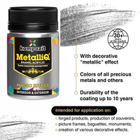 Kompozit MetalliQ metallic acrylverf 70 g – afbeelding 2