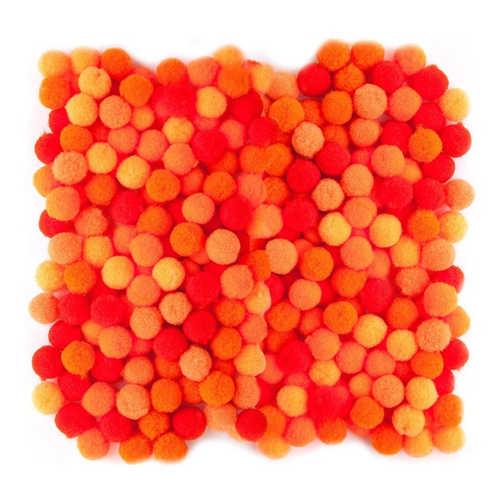 DP Craft pompons Ø 1 cm, 120 stuks – afbeelding 3