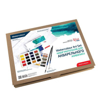 ROSA Studio aquarelverfset met penselen en aquarelpapier – afbeelding 3