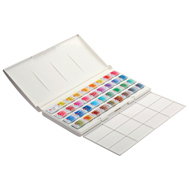 White Nights aquarelverfset, 12, 24 of 36 napjes – afbeelding 2