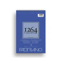 Fabriano 1264 aquarelblok spiraalgebonden, koudgeperst – afbeelding 3