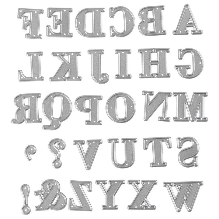 Alphabet Cutting Templates