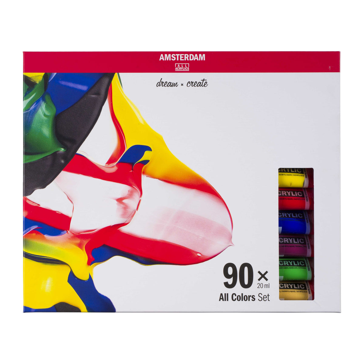 Amsterdam acrylverf Standard Series set 90 × 20 ml
