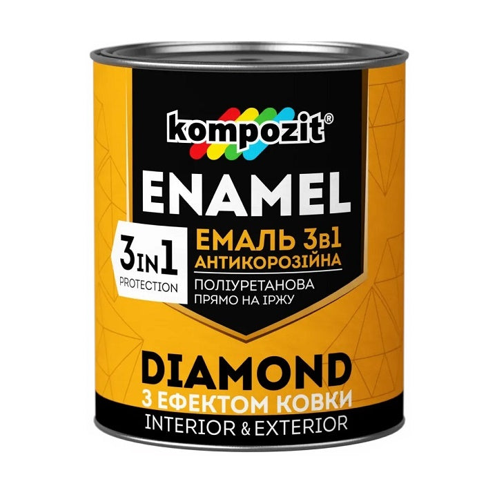 Kompozit Diamond 3-in-1 roestwerende metaallak 0,65 l – afbeelding 3