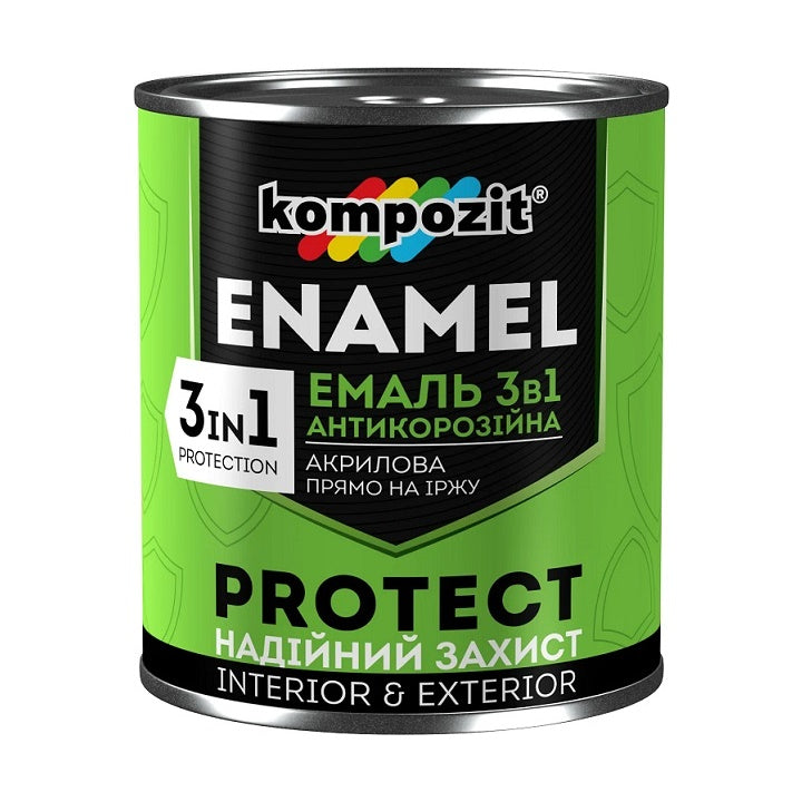 Roestwerende lak Kompozit Protect 3 in 1 zilver – 0,65 kg – afbeelding 3