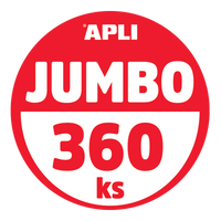 APLI chenilledraad Jumbo, 360 stuks, kleurenmix