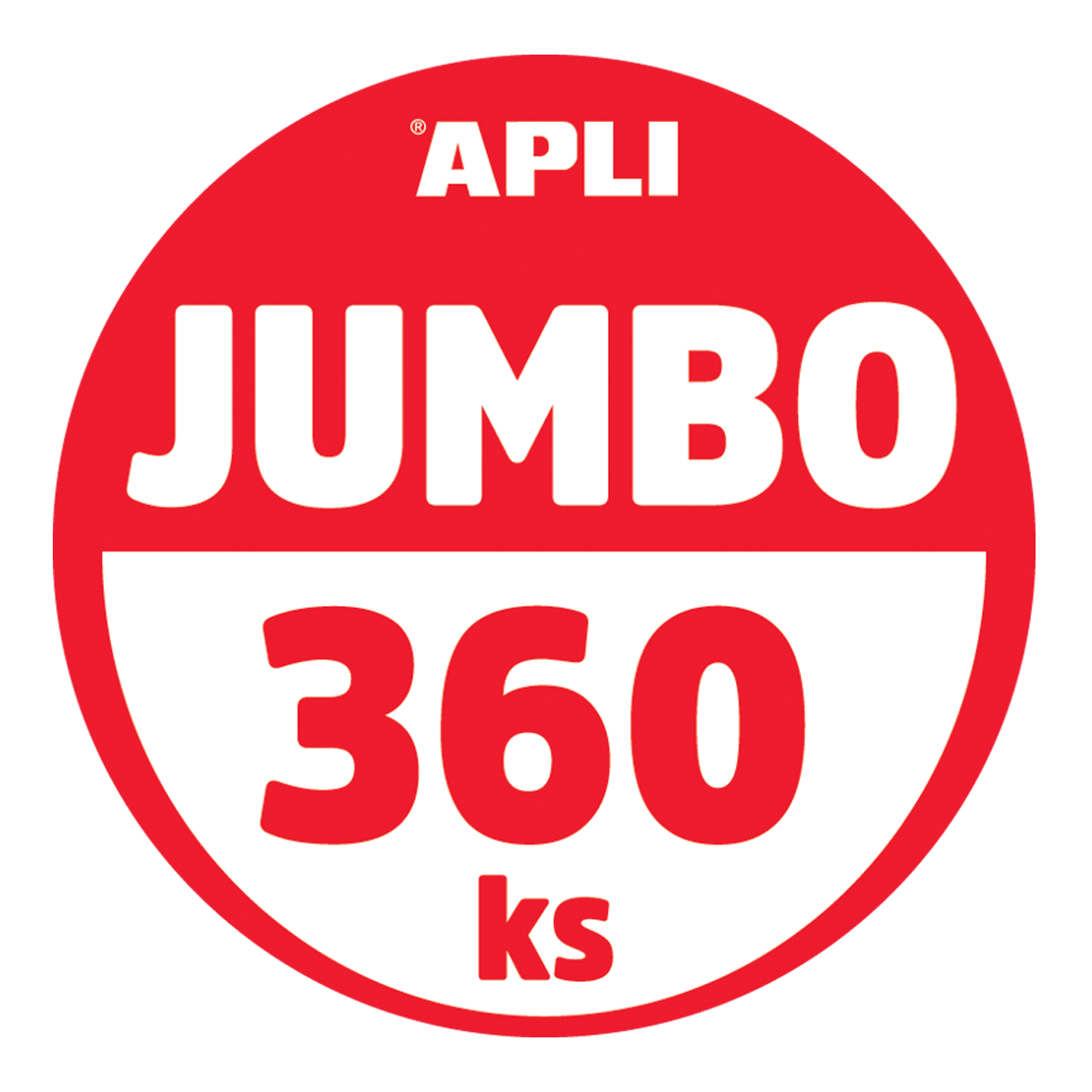 APLI chenilledraad Jumbo, 360 stuks, kleurenmix