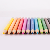 APLI Color Click kleurpotloden met drukmechanisme, 12 stuks