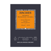 Aquarelblok Arches Aquarelle Rough 300 g/m², 12 vel