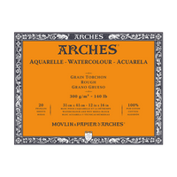 Aquarelblok Arches Aquarelle Rough 300 g/m², 20 vel