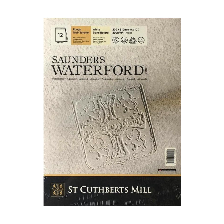 Aquarelblok Canson St Cuthberts Saunders Waterford Rough 300 g/m²