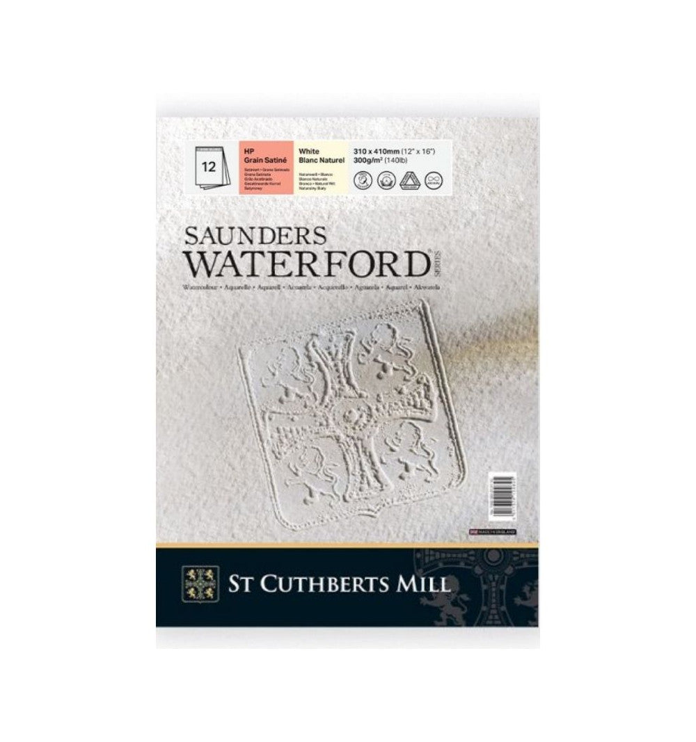 Aquarelblok St Cuthberts Mill Saunders Waterford HP 300 g/m²