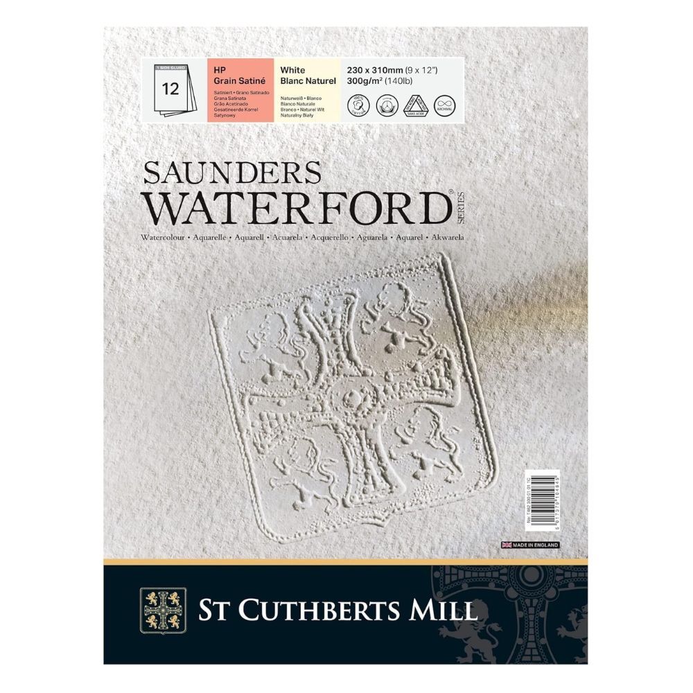 Aquarelblok St Cuthberts Mill Saunders Waterford HP 300 g/m²