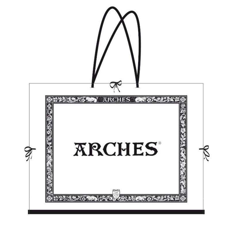 Aquarelpapier Arches CP 300 g/m² – 56 × 76 cm, 5 vellen