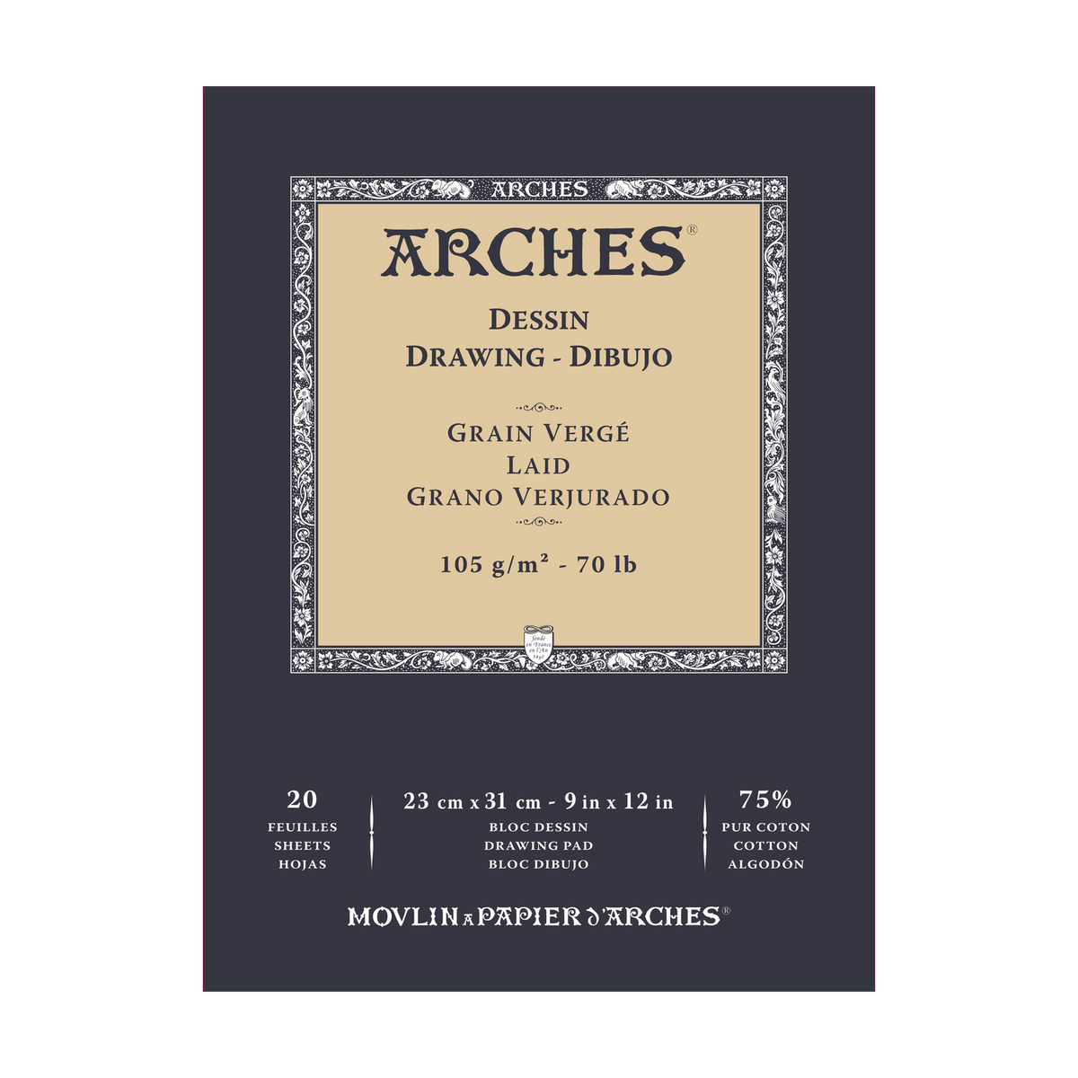Arches Sketch schetsblok 105 g/m², 20 vel