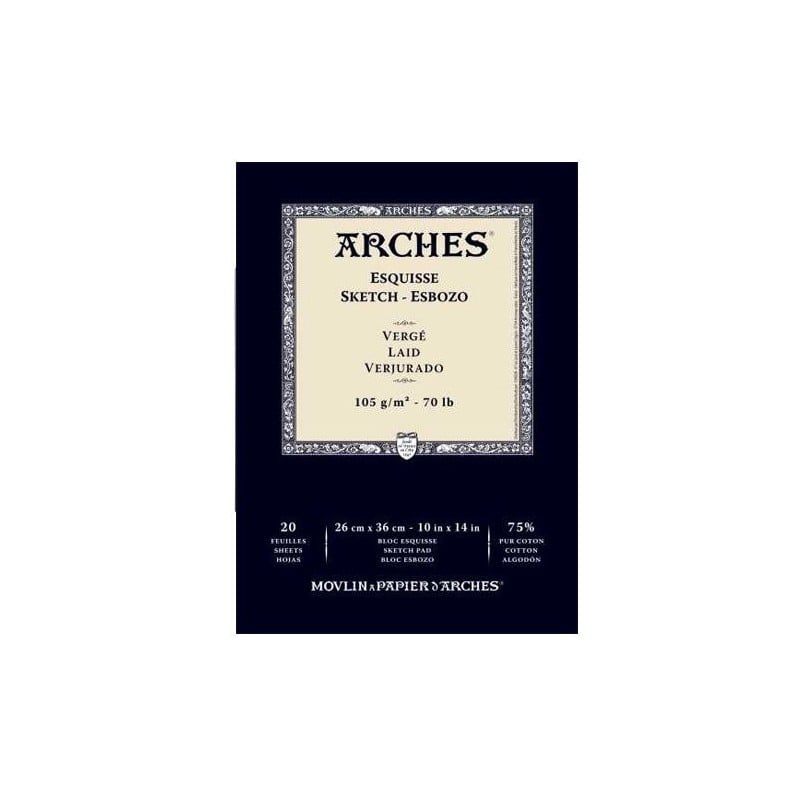 Arches Sketch schetsblok 105 g/m², 20 vel
