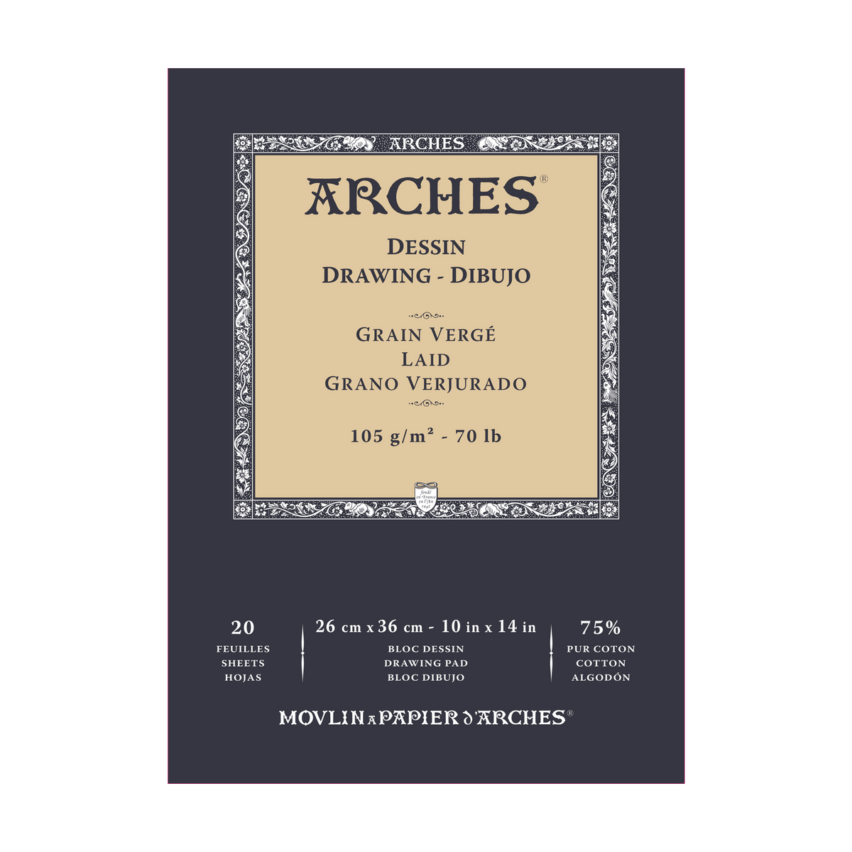 Arches Sketch schetsblok 105 g/m², 20 vel