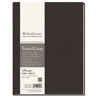 Strathmore 400 Series Artbook Toned Gray, harde kaft, 128 vel – afbeelding 2