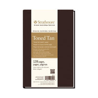 Strathmore 400 Series Artbook Toned Tan, harde kaft, 128 vel – afbeelding 2