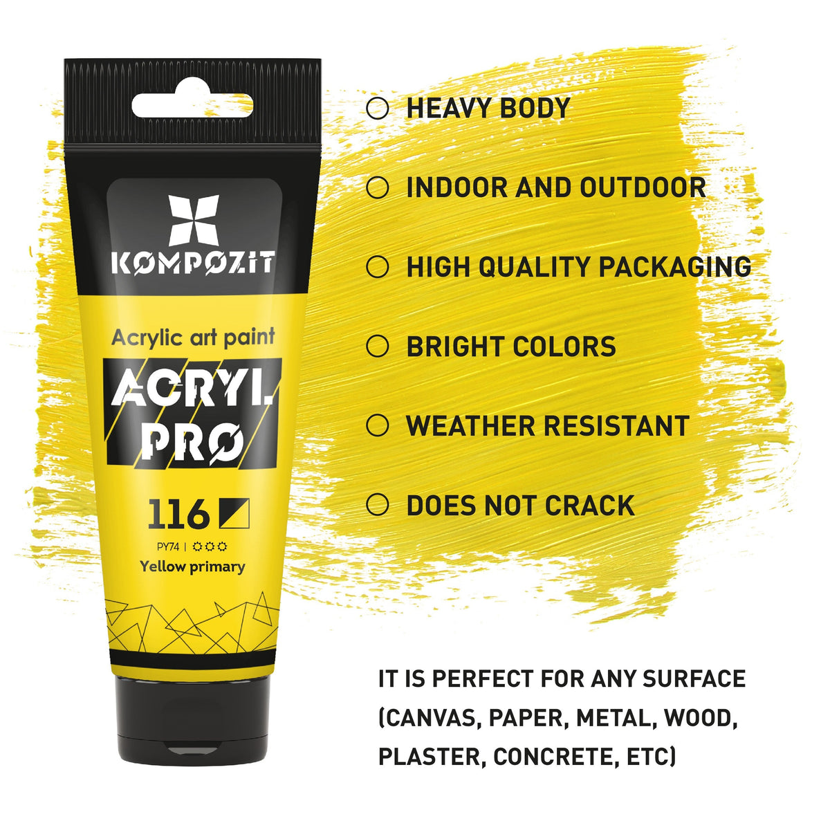 Kompozit ACRYL PRO acrylverfset 42 × 75 ml in doos – afbeelding 4