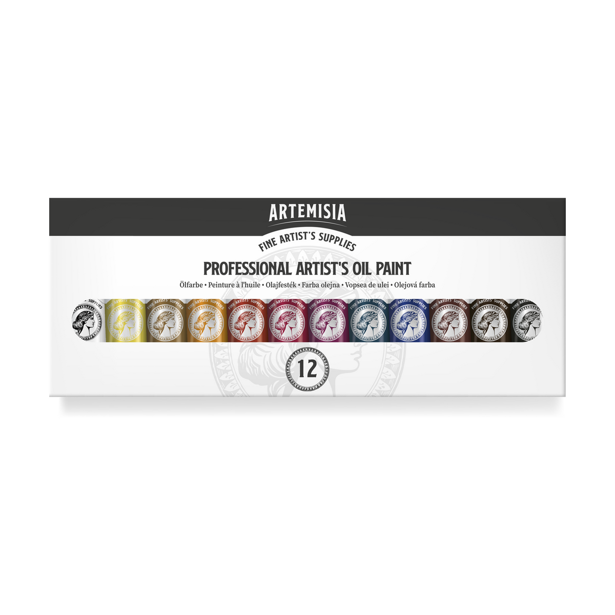Artemisia olieverfset 20 ml – 6 of 12 kleuren – 12 kleuren
