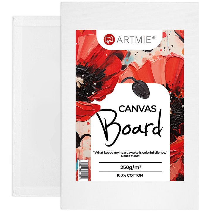 ARTMiE canvasboard – 100% katoen, 250 g/m²